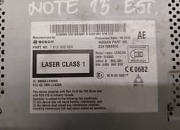 NISSAN 25915BX80C 7612033023 Radio NISSAN NOTE II (E12) (2013-2019) — thumbnail 8