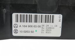 MERCEDES-BENZ A1649066300 A16490663009174 Rear AC heater control panel MERCEDES-BENZ GL-CLASS (X164) (2006-2012) — thumbnail 4