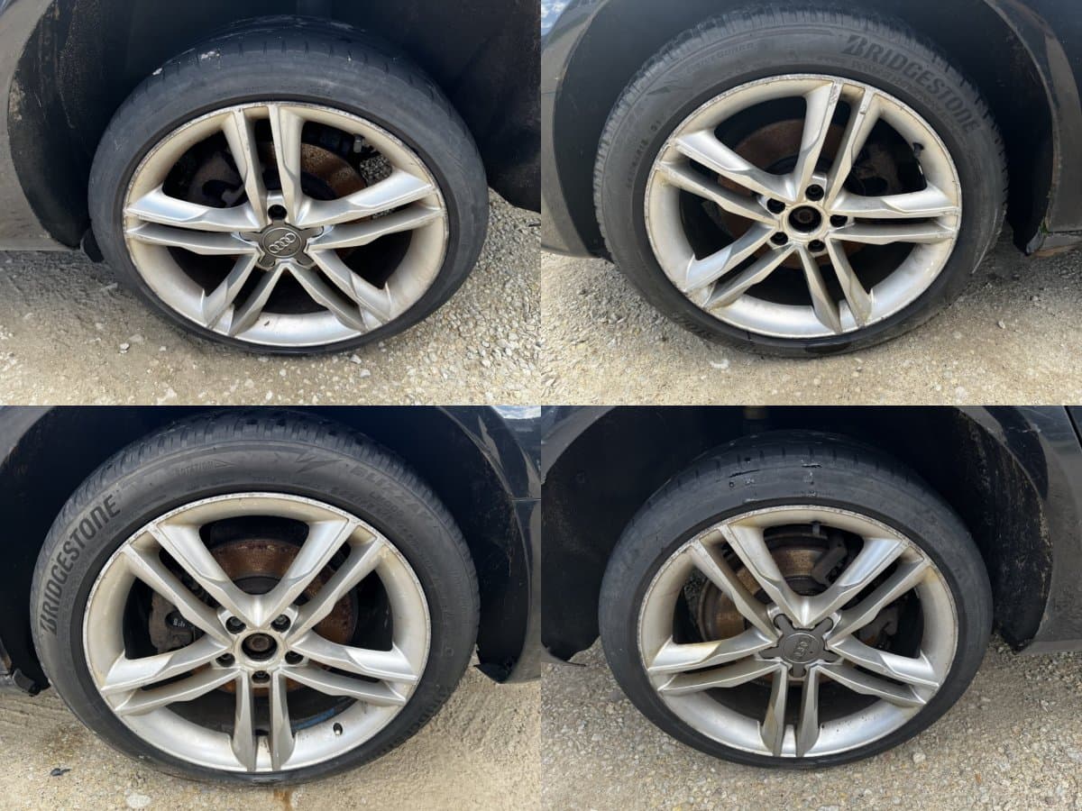 AUDI Rim set With Tyres 4 pcs AUDI A4 / A4 ALLROAD (B8) (2007-2015)