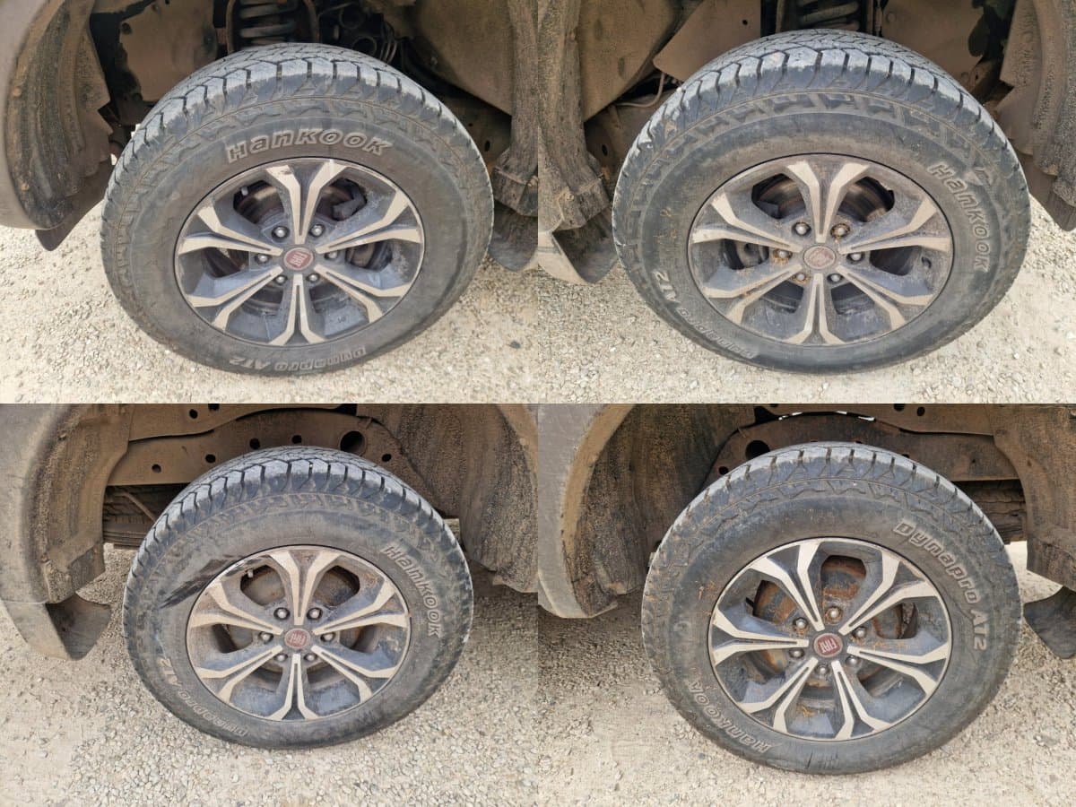 FIAT 6000611965 Rim set With Tyres 5 pcs FIAT FULLBACK (502, 503) (2016-2019)