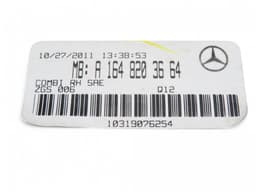 MERCEDES-BENZ A1648203664 Tail light, right MERCEDES-BENZ GL-CLASS (X164) (2006-2012) — thumbnail 8
