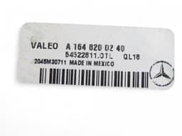 MERCEDES-BENZ A1648200240 A1648202442 A1648200041 Wiper linkage / mechanism MERCEDES-BENZ GL-CLASS (X164) (2006-2012) — thumbnail 8