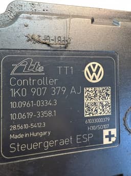 SEAT 1K0614517AT 1K0907379AJ ABS hydraulic unit / pump SEAT ALTEA (5P) (2004-2015) — thumbnail 8