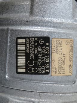 MERCEDES-BENZ A0022305811 AC / aircon Compressor MERCEDES-BENZ GL-CLASS (X164) (2006-2012) — thumbnail 3