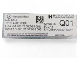 MERCEDES-BENZ A2519007300 Audio amplifier MERCEDES-BENZ GL-CLASS (X164) (2006-2012) — thumbnail 5