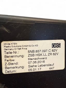 VW 5NB857097C Glove Compartment Compl. VW TIGUAN II (AD, BW) (2016-2024) — thumbnail 8
