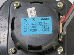 MERCEDES-BENZ A1298202102 A1298202202 1298202102 1298202202 Loudspeakers, other MERCEDES-BENZ SL-CLASS (R129) (1989-2001) — thumbnail 6