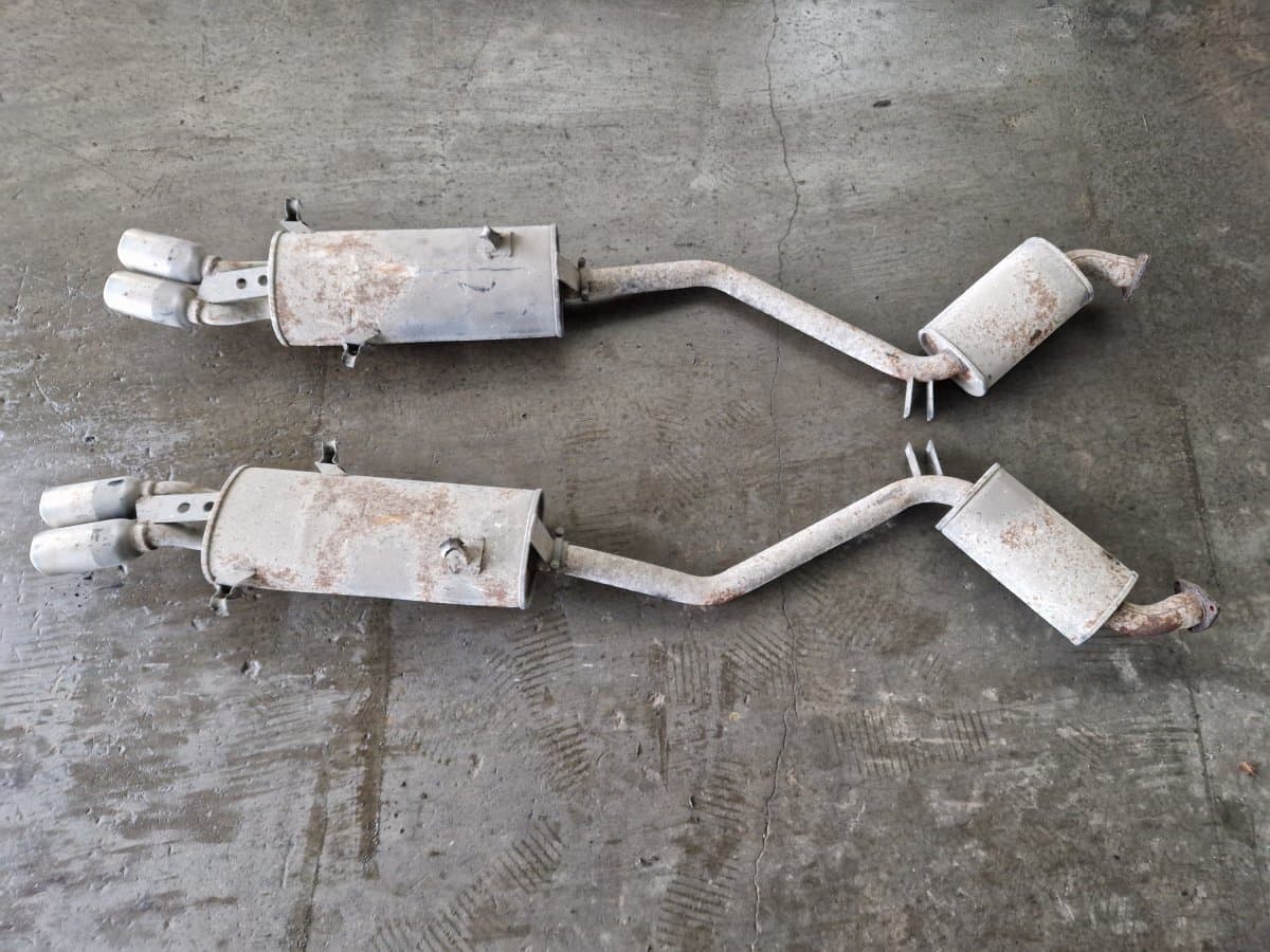 MASERATI 379005109 379005110 Exhaust Pipe Rear MASERATI QUATTROPORTE II (03.94-)