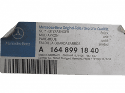 MERCEDES-BENZ A1648991840 1648991840 Mud guard Rear Right MERCEDES-BENZ ML-CLASS (W164) (2005-2011) — thumbnail 5