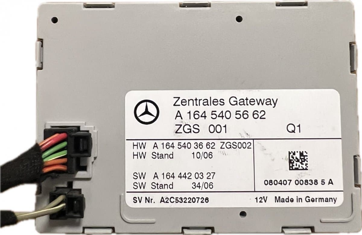 MERCEDES-BENZ 1645405662 Central gateway module MERCEDES-BENZ R-CLASS (W251) (2006-2013)