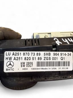 MERCEDES-BENZ A2518707389 A2518205189 2518707389 2518205189 Heater control panel MERCEDES-BENZ R-CLASS (W251) (2006-2013) — thumbnail 8