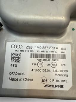 AUDI 4M0857273A Dash screen AUDI Q7 (4MB, 4MG) (2015-) — thumbnail 7