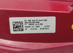 AUDI 4G9945096B Tail light, right AUDI A6 / A6 ALLROAD (C7, 4G) (2010-2018) — thumbnail 4