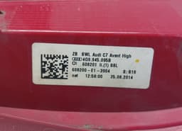 AUDI 4G9945095B Tail light left AUDI A6 / A6 ALLROAD (C7, 4G) (2010-2018) — thumbnail 5
