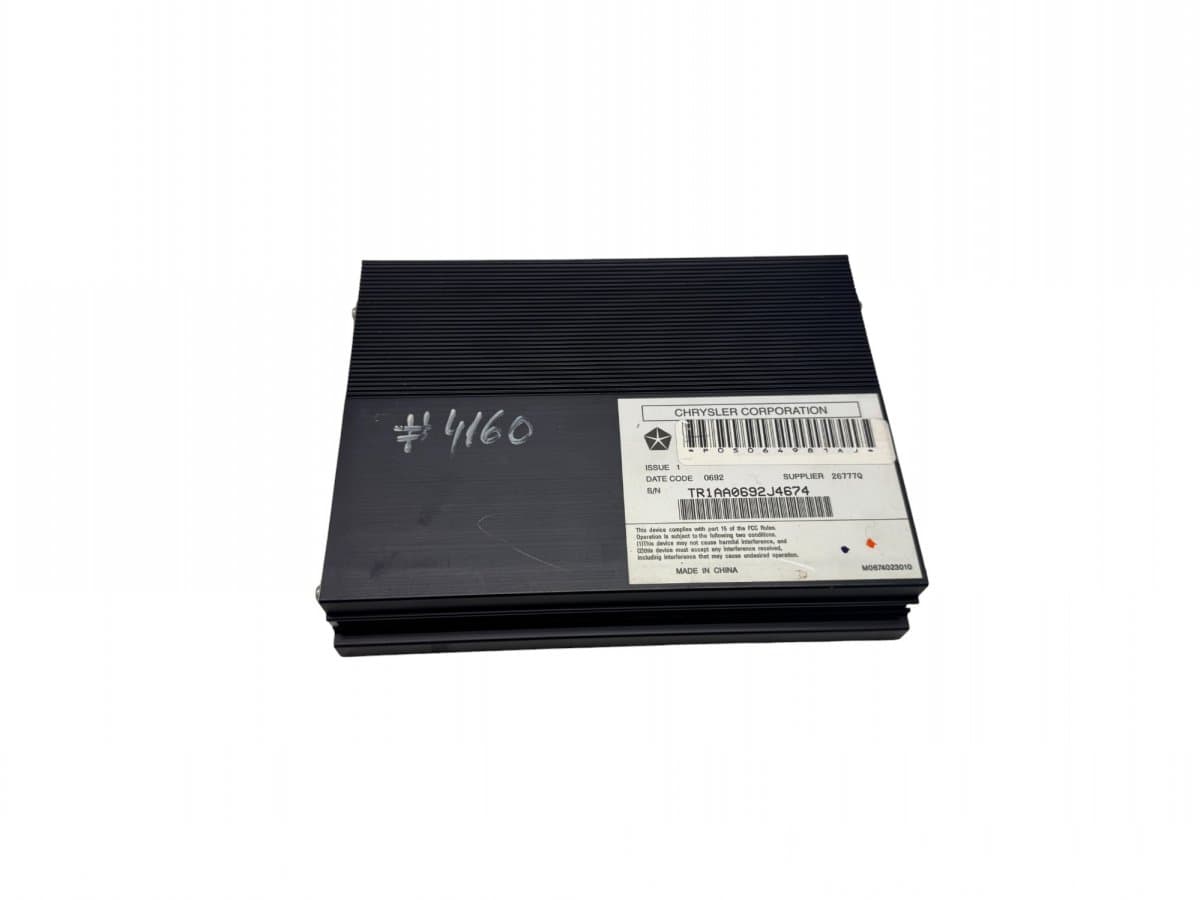 CHRYSLER P05064981AJ 05064981AJ Audio amplifier CHRYSLER 300C II (2010-2023)