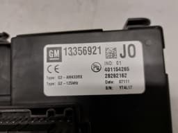 OPEL 13356921 Comfort Module (CCM) OPEL MERIVA B (2010-2017) — thumbnail 4