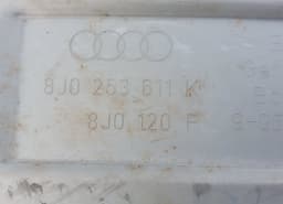 AUDI 8J0253181AG 8J0253611K Exhaust rear silencer (muffler) AUDI TT (8J) (2006-2014) — thumbnail 6