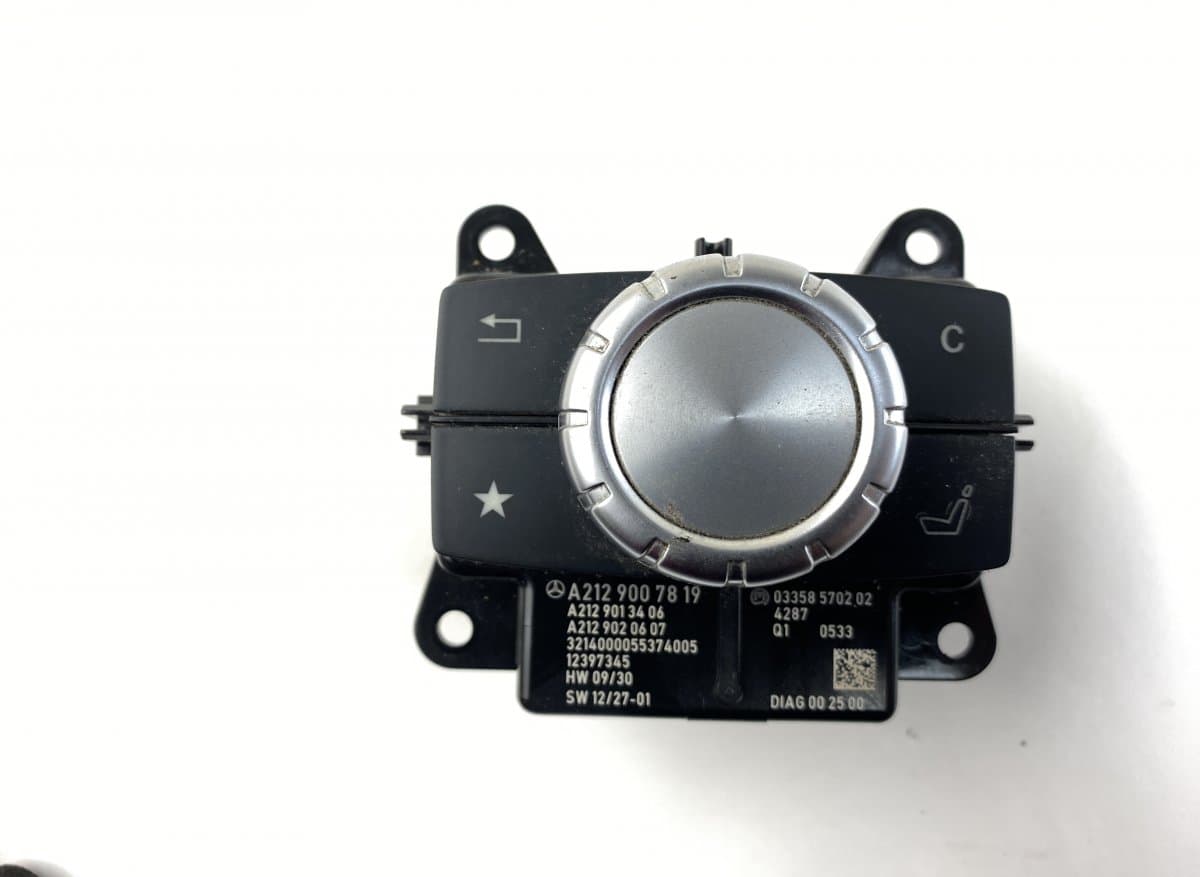 MERCEDES-BENZ A2129006216 Joystick (MMI control switch / pad) MERCEDES-BENZ E-CLASS (W212) (2009-2016)
