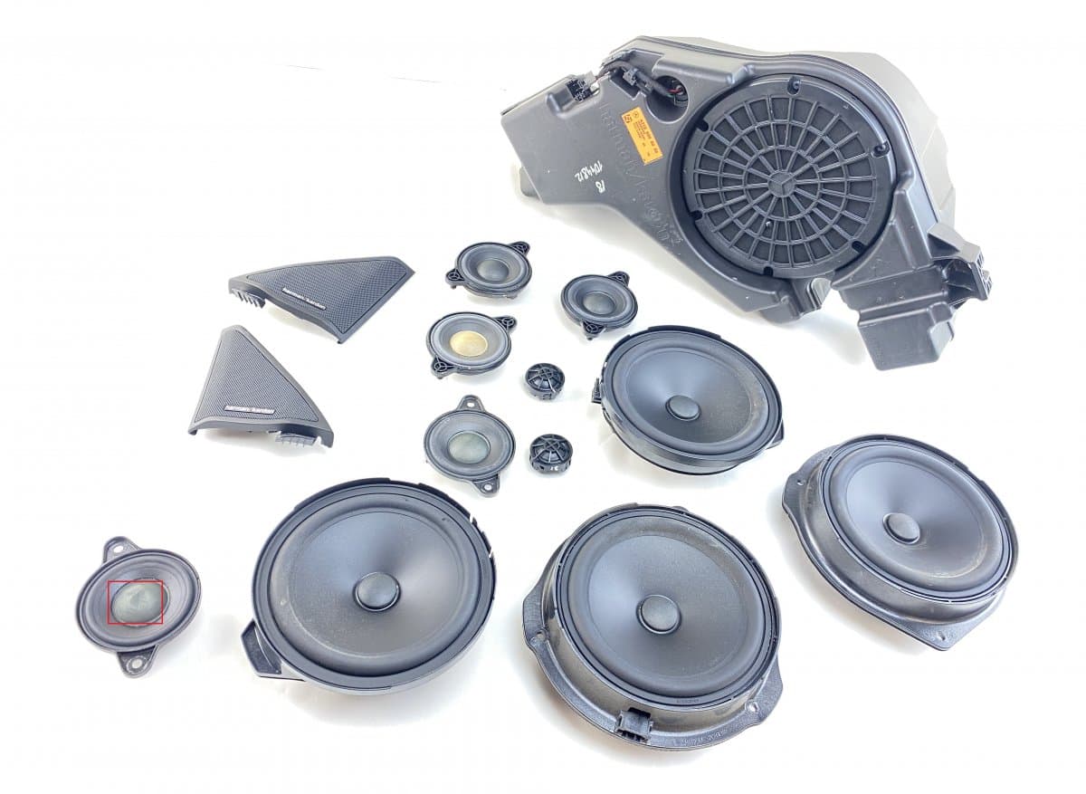 MERCEDES-BENZ A2188200202 Set of loudspeakers MERCEDES-BENZ E-CLASS (W212) (2009-2016)