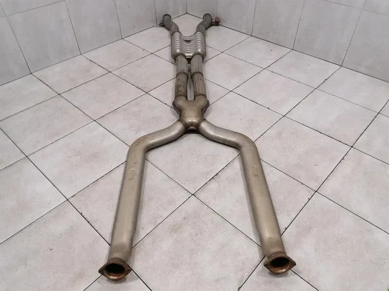 ROLLS ROYCE Rolls Royce Wraith RR5 Coupe exhaust pipe 7578187 middle silencer exhaust -