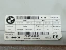 ROLLS ROYCE Rolls Royce Wraith RR5 COUPE Boat Lid Module 7394649 Tailgate Control Unit - — thumbnail 4