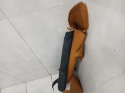 ROLLS ROYCE ROLLS ROYCE LEATHER Tan/Navy Blue Repair leather pieces leather pieces repair- — thumbnail 9