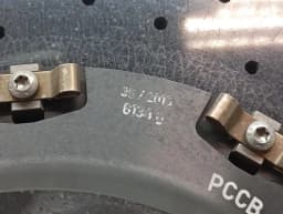PORSCHE Porsche Cayman 981 GT4 brake disc rear 99135241006 brake disc rear PCCB- — thumbnail 6