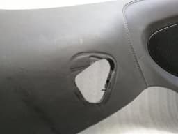 PORSCHE Porsche 911 997 left rear cover leather 99755547500 leather trim defect- — thumbnail 5