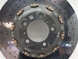 PORSCHE Porsche Cayman 981 GT4 Brake Disc Front 99135140705 Front Brake Disc PCCB- — thumbnail 3