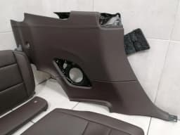 PORSCHE Porsche 911 991 991555072166J0 Rear Seat Set Espresso Brown Rear Seat — thumbnail 3