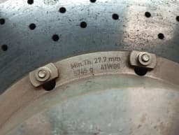 PORSCHE Porsche Ceramic brake disc rear left 99635203104 brake disc rear left PCCB- — thumbnail 8