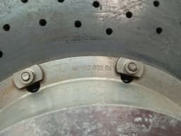PORSCHE Porsche Ceramic brake disc rear right 99635203204 brake disc rear right- — thumbnail 7
