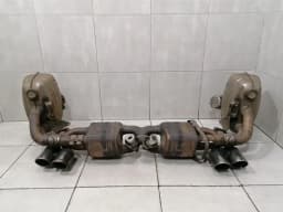PORSCHE Porsche 911 991 exhaust silencer 99111143707 exhaust sport exhaust with valves- — thumbnail 1
