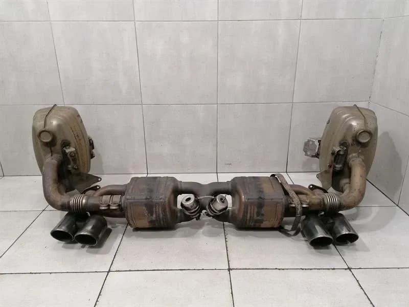 PORSCHE Porsche 911 991 exhaust silencer 99111143707 exhaust sport exhaust with valves-