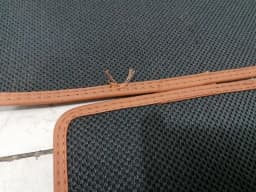 PORSCHE PORSCHE 911 992 FLOOR MATS COGNAC LEATHER HERITAGE RIGHT HAND DRIVE RHD- — thumbnail 6