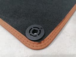 PORSCHE PORSCHE 911 992 FLOOR MATS COGNAC LEATHER HERITAGE RIGHT HAND DRIVE RHD- — thumbnail 9