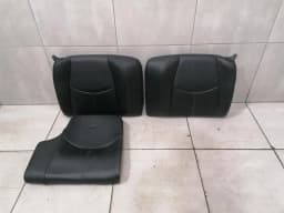 PORSCHE Porsche 911 997 rear seat seat interior rear seat bench black leather black leather- — thumbnail 1