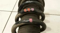 PORSCHE Porsche Cayenne 958 92A shock absorber front left 95834304321 shock absorber front — thumbnail 5