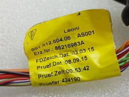 PORSCHE Porsche Cayman 981 GT4 Wiring Loom 99161260406 RH DOOR Wiring Harness — thumbnail 6