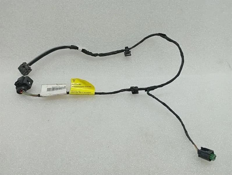 PORSCHE Porsche Cayman 718 GT4 FLH Bumper Wiring Loom 982972155 Front Left Wiring Harness