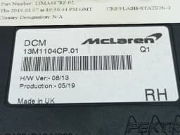 MCLAREN McLaren 600LT Spider Electronic module 13M1104CP RH DOOR ECU - — thumbnail 3