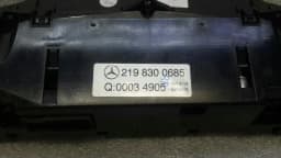 MERCEDES-BENZ Mercedes CLS W219 Auto Climate Control A2198300685 Climate Control Panel - — thumbnail 6
