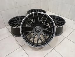 MERCEDES-BENZ 19 MERCEDES C63 AMG C-CLASS W205 ALLOY WHEEL SET SET A2054011700 ALLOY WHEELS X4- — thumbnail 1