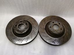 MERCEDES-BENZ MERCEDES S-CLASS W220 S55 AMG BRAKE DISC FRONT A2204211912 FRONT BRAKE DISC - — thumbnail 1