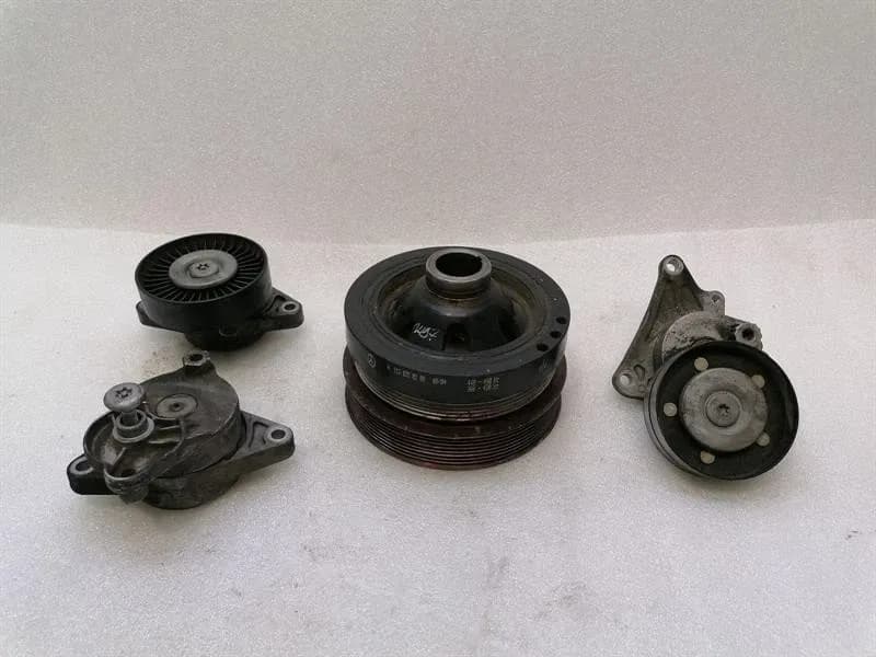 MERCEDES-BENZ Mercedes E Class W211 Belt Tensioner A1138350200 Pulley Faulty A1132000070 Set-