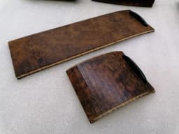 MERCEDES-BENZ MERCEDES CLS W219 VENEER A2196800171 STRIP COVER WOOD BURRED WALNUT VENEER- — thumbnail 6