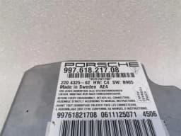 PORSCHE Porsche 911 997 Safety Module ECU 99761821708 Air Control Unit SRS — thumbnail 5