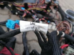MERCEDES-BENZ MERCEDES CL W217 CONVERTIBLE MAIN BODY WIRING A2225406200 RIGHT HAND DRIVE RHD- — thumbnail 9