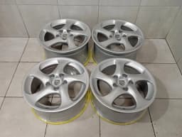 PORSCHE 18 PORSCHE 911 996 10J 8J Alloy Wheel Set TURBO STYLE AFTERMARKET ALLOY WHEEL SET- — thumbnail 3
