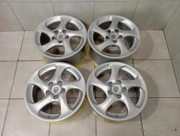 PORSCHE 18 PORSCHE 911 996 10J 8J Alloy Wheel Set TURBO STYLE AFTERMARKET ALLOY WHEEL SET- — thumbnail 4